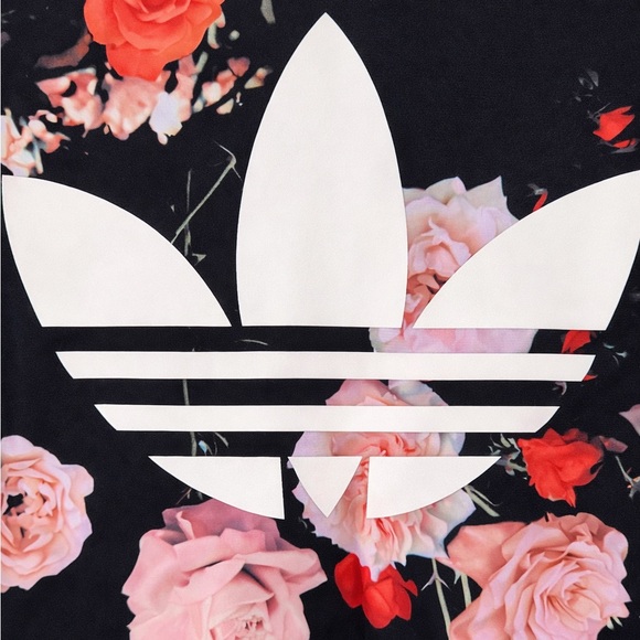 Adidas Originals Firebird Floral Roses Track Jacket F78292 Size 34 / XS - Picture 6 of 9